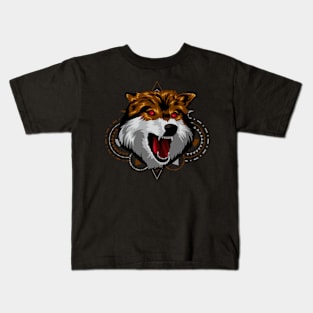 animal wolf Kids T-Shirt